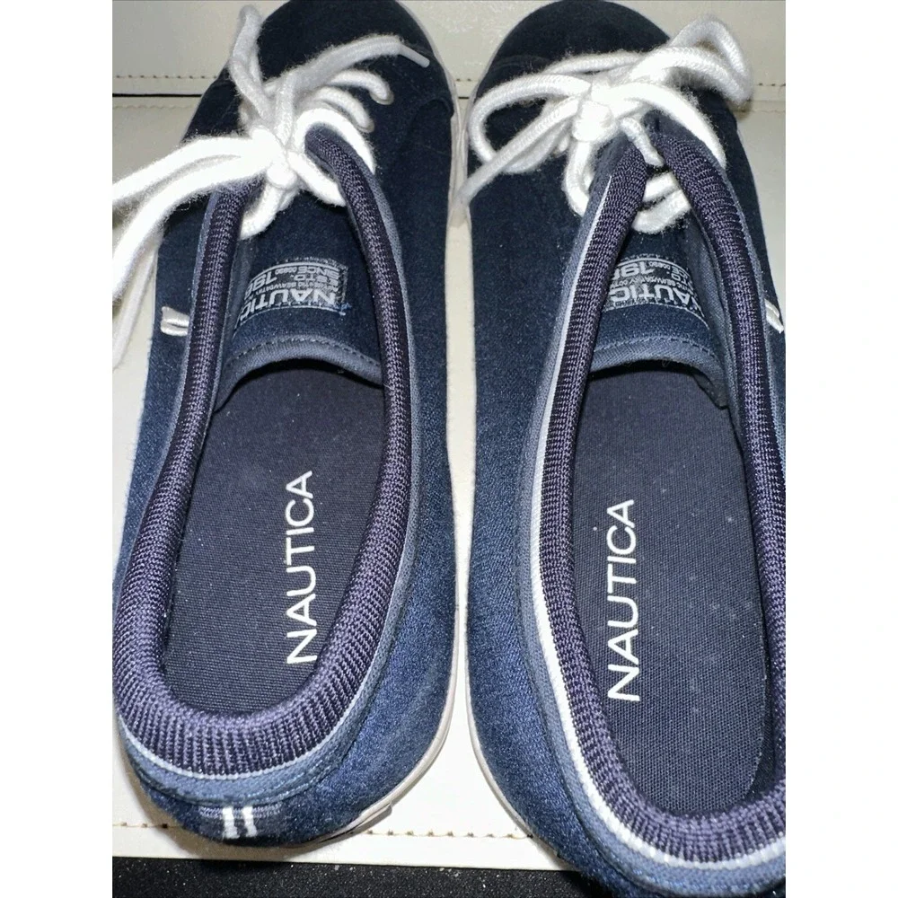 Nautica Sea Worthy Outfitters, Mens Sneaker Boat Shoe Low blue size 12